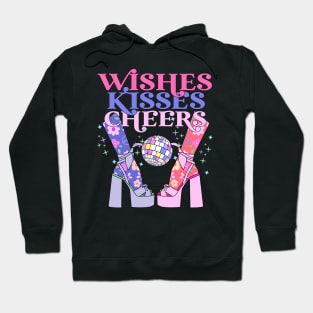 Happy New Year Retro Disco Dance Party Hoodie